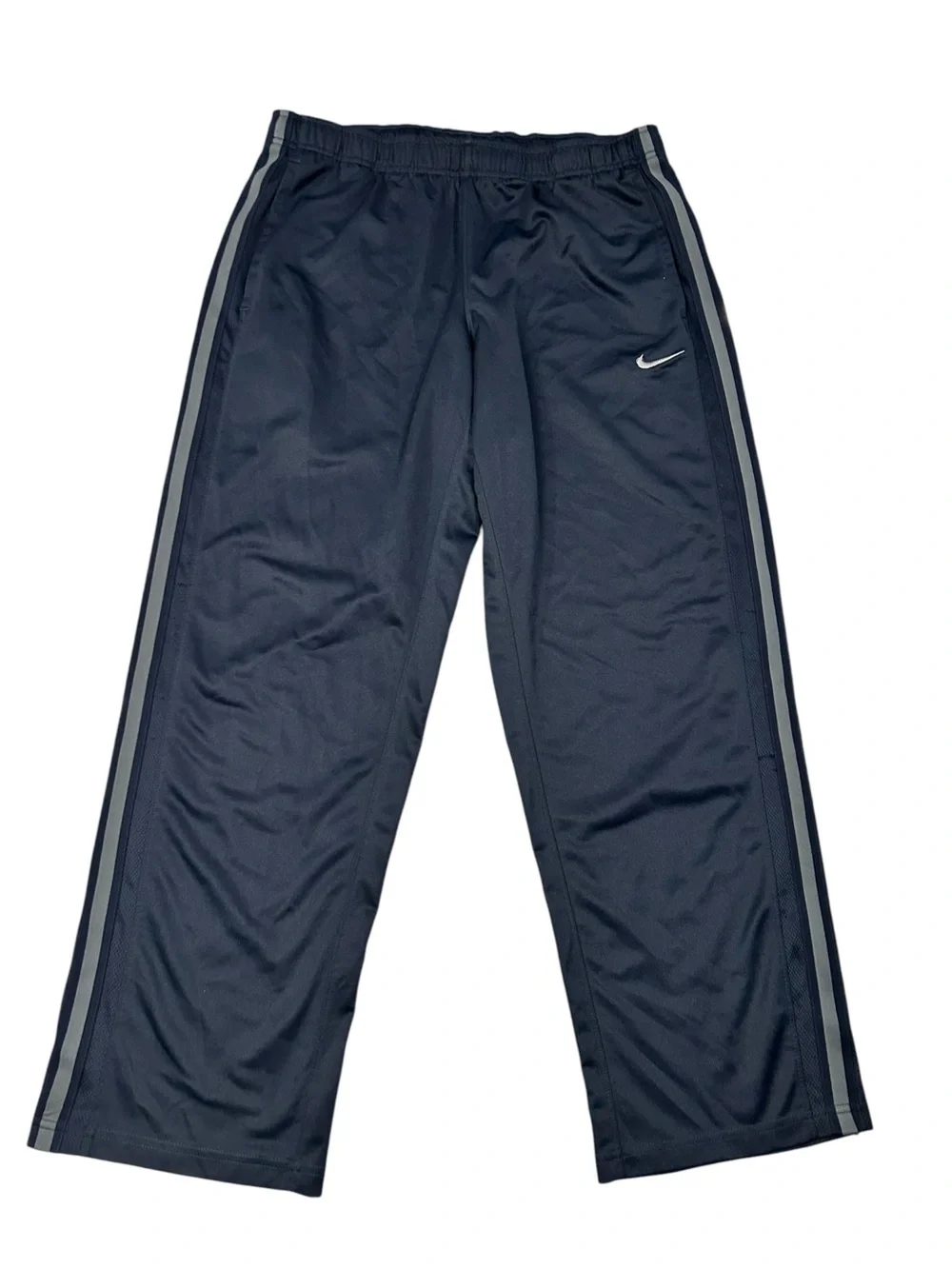 Nike Epic Knit Track Pants Navy Blue Men’s L Straight Leg 34-36x30 Athletic